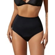 Period Swimwear High Waisted Swim Bottoms Menstrual Leakproof Bikini Bottom for Teens, Girls, Women