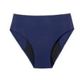 thumbnail image 1 of Period Swimwear Leakproof Bikini Brief Bottoms Waterproof Menstrual Swim Bottoms for Teens, Girls, Women Swim Shorts Women Tummy Control Women's Menstrual Physiological Swimming Leak Proof 4 Layer Me, 1 of 4