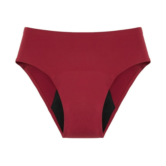Period Swimwear Leakproof Bikini Brief Bottoms Waterproof Menstrual Swim Bottoms for Teens, Girls, Women Swim Shorts Women Tummy Control Women's Menstrual Physiological Swimming Leak Proof 4 Layer Me