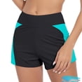 thumbnail image 1 of Period Swimwear Menstrual Leakproof Swim Shorts Quick Dry 3" High Waist Bathing Suit Bottoms for Teen Girls Women Green M, 1 of 4