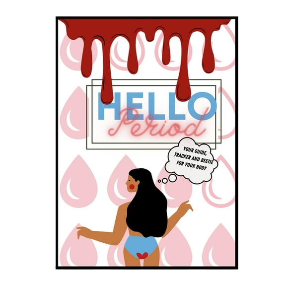 Period Tracking Journal: - Premium Thick Paper, College Ruled Journal for Period Tracking, Period Guide - 8.25" x 11" 150 Pages Hardcover Writing Journal for ages 9+ (Paperback)