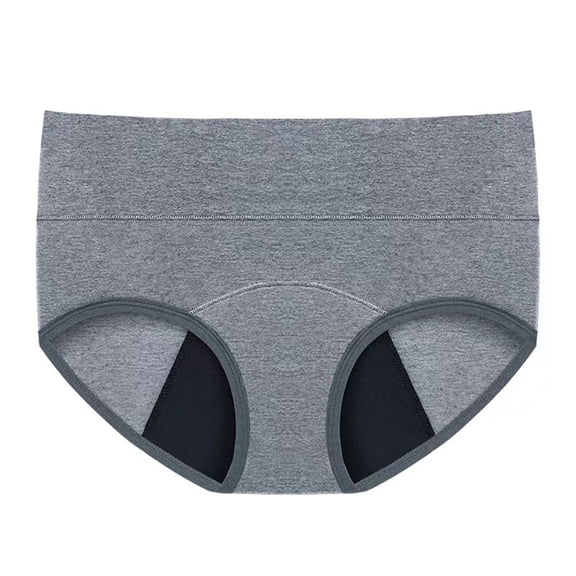 Period Underwear 3 Layer Leakproof Cotton Panties Menstrual Briefs for Women