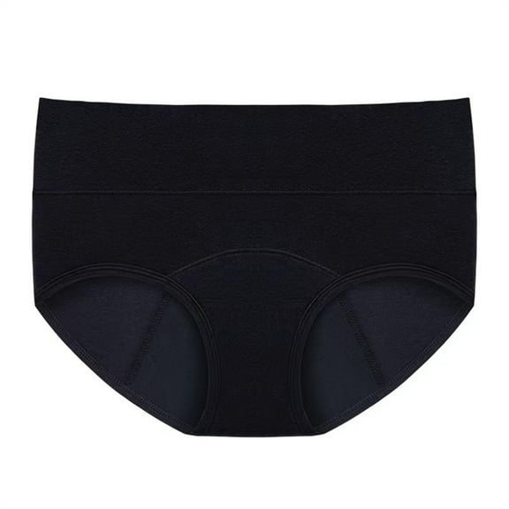 Period Underwear 3 Layer Leakproof Cotton Panties Menstrual Briefs for Women