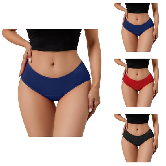 Period Underwear for Women 4 Layer Leak Proof Hipster Menstrual Panties Briefs
