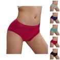 thumbnail image 1 of Period Underwear for Women Comfortable Breathable 4 Layer Leak Proof Menstrual Panties Briefs, 1 of 4