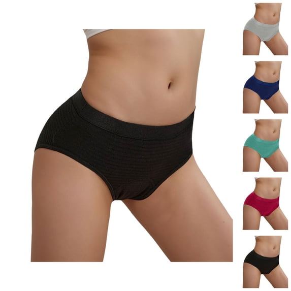 Period Underwear for Women Comfortable Breathable 4 Layer Leak Proof Menstrual Panties Briefs