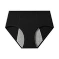 thumbnail image 1 of Period Underwear for Women Heavy Flow Leakproof Menstrual Panties Briefs Black L, 1 of 3