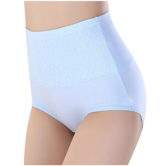Period Underwear for Women High Waist Breathable Anti-leakage Solid Color Comfortable Soft Plus Size Panties L-4XL