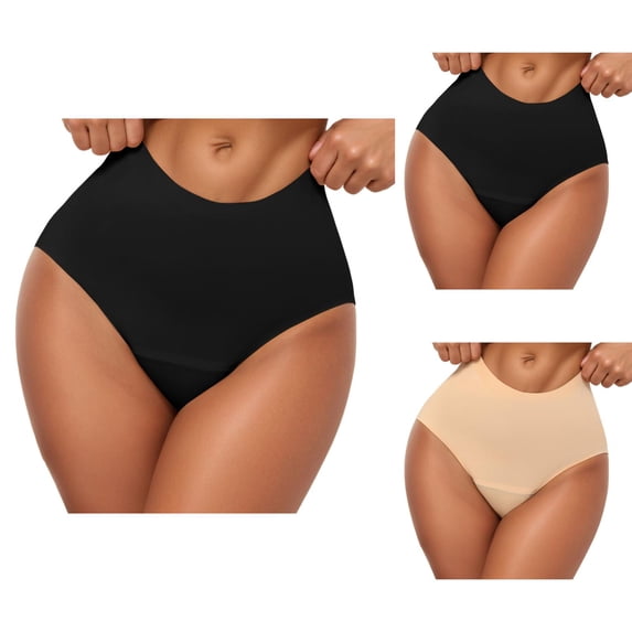 Period Underwear for Women High Waisted Seamless 4 Layer Leak Proof Menstrual Panties Womens Underwear