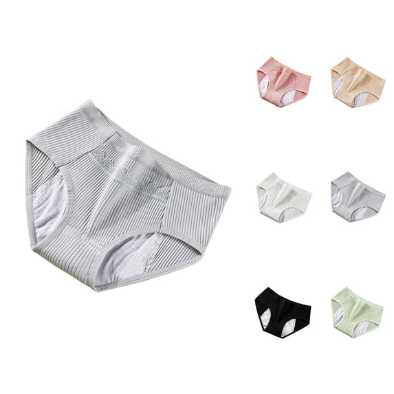 Period Underwear for Women High Waisted Soft Comfortable Breathable Leak Proof Menstrual Panties Briefs