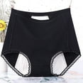 thumbnail image 1 of Period Underwear for Women Plus Size High Waisted Period Panties Soft Menstrual Leakproof Briefs, 1 of 5