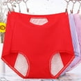 thumbnail image 1 of Period Underwear for Women Plus Size High Waisted Period Panties Soft Menstrual Leakproof Briefs, 1 of 4