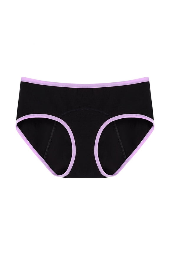 Period Underwear for Women Triangle Panties Women's Large Cotton Color Postpartum Recovery Contrast Binding Brief Underwear QIPOPIQ Clearance