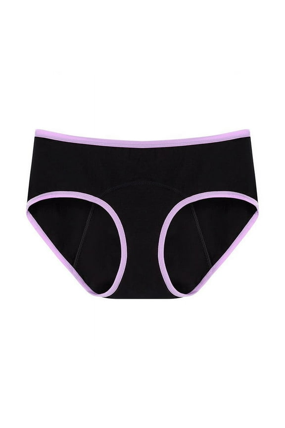 Period Underwear for Women Triangle Panties Women's Large Cotton Color Postpartum Recovery Contrast Binding Brief Underwear QIPOPIQ Clearance