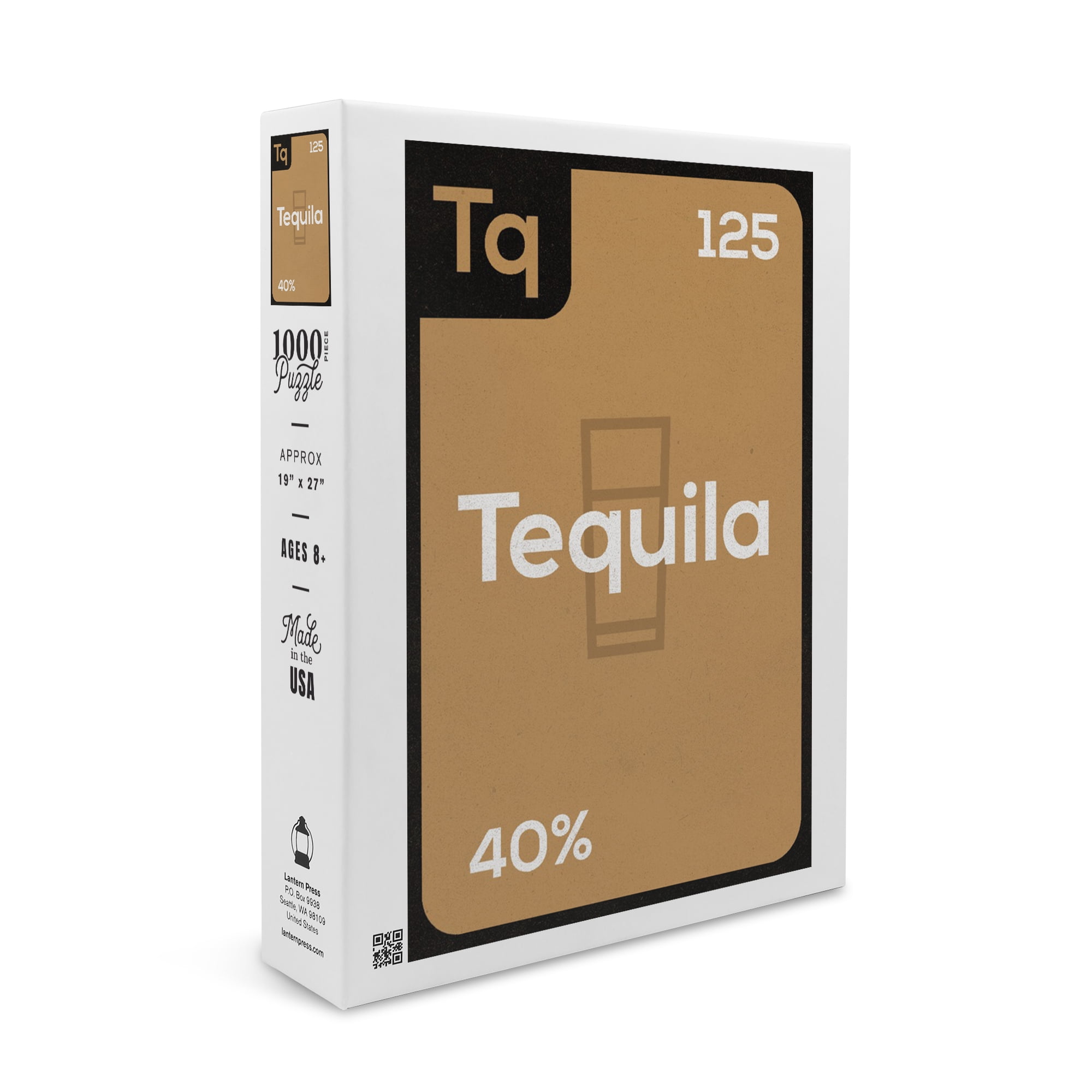 Periodic Drinks, Tequila (1000 Piece Puzzle, Size 19x27, Challenging