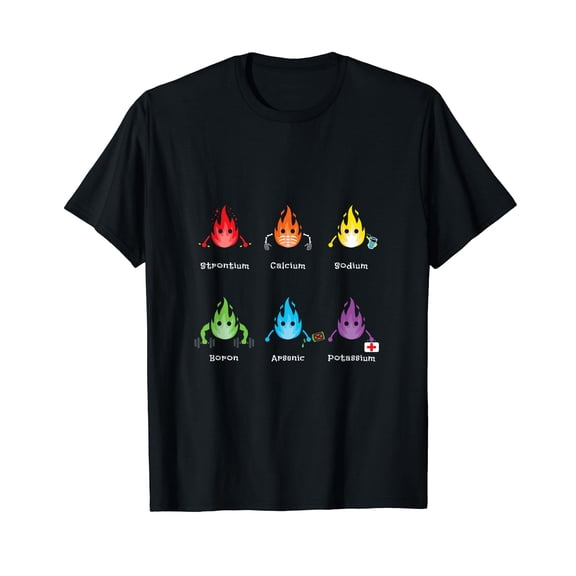 Periodic Elements Chemistry Lover Science Teacher T-Shirt