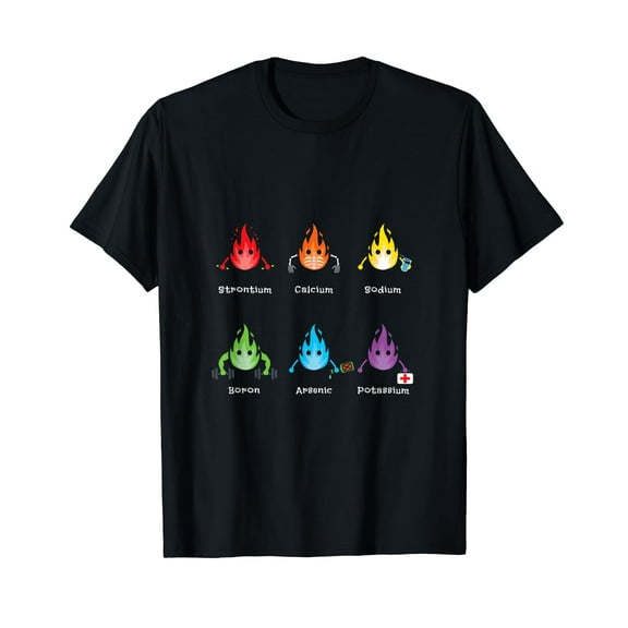 Periodic Elements Chemistry Lover Science Teacher T-Shirt