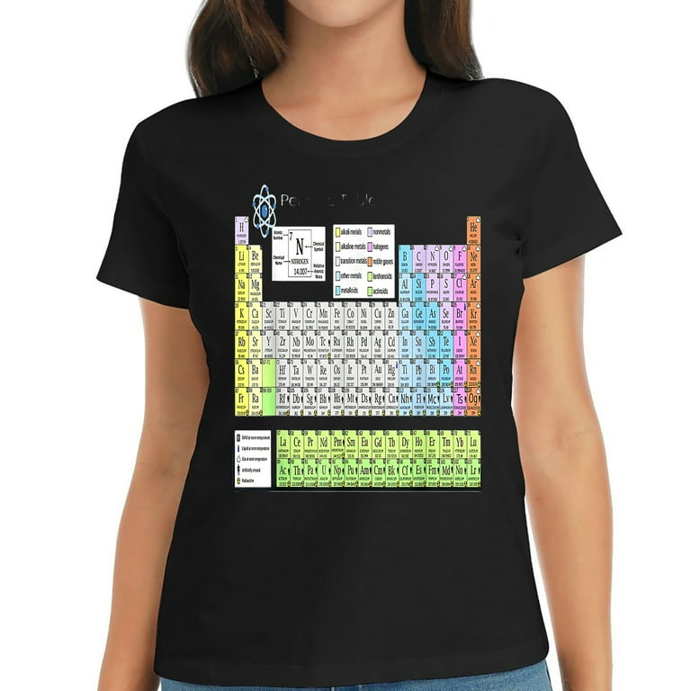 Periodic Table Of Elements T-Shirt For Classical Education Periodic Table Of Elements T-Shirt For Classical Education