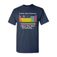 thumbnail image 1 of Periodic Table Of Elements Funny Humor DT Adult T-Shirt Tee, 1 of 2
