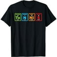 thumbnail image 1 of Periodic Table Tennis Player Funny Gift T-Shirt, 1 of 5