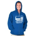 thumbnail image 1 of Periodic Table Wear Periodically Nerd Unisex Fleece Graphic Zip Up Hoodie Brisco Brands 3X, 1 of 6