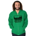 thumbnail image 1 of Periodic Table Wear Periodically Nerd Zip Up Hoodie Men's Women's Brisco Brands S, 1 of 6