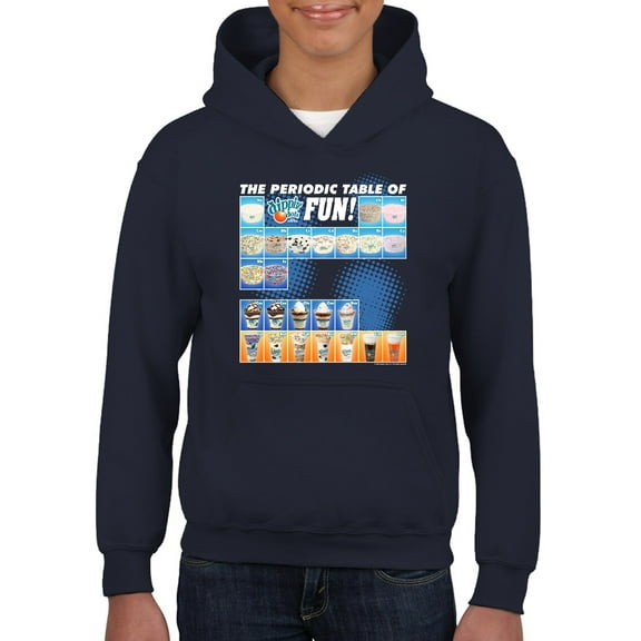 Periodic Table of Fun - Dippin’ Dots Ice Cream Graphic Youth's Hoodie