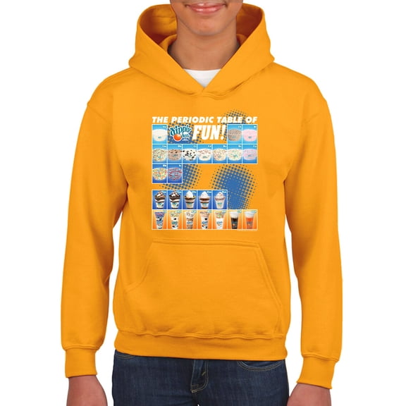 Periodic Table of Fun - Dippin’ Dots Ice Cream Graphic Youth's Hoodie