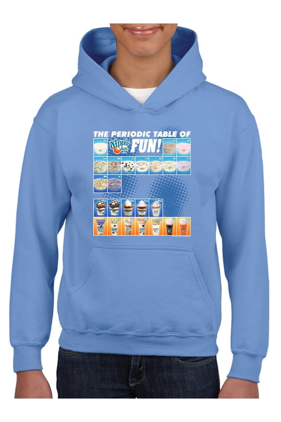 Periodic Table of Fun - Dippin’ Dots Ice Cream Graphic Youth's Hoodie
