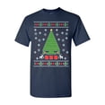 thumbnail image 1 of Periodic Tree Table Of Elements Science Ugly Christmas DT Adult T-Shirt Tee, 1 of 2