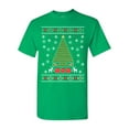 thumbnail image 1 of Periodic Tree Table Of Elements Science Ugly Christmas DT Adult T-Shirt Tee, 1 of 2