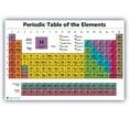 thumbnail image 1 of Periodic table science poster LARGE LAMINATED chart teaching elements white classroom decoration premium educators atomic number guide, 1 of 4