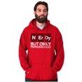 thumbnail image 1 of Periodically Nerdy Chemistry Science Unisex Plus Fleece Graphic Hoodie Brisco Brands 3X, 1 of 5