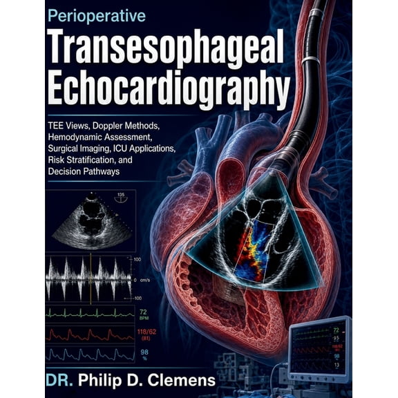 Perioperative Transesophageal Echocardiography: TEE Views, Doppler Methods, Hemodynamic Assessment, Surgical Imaging, IC, (Paperback)