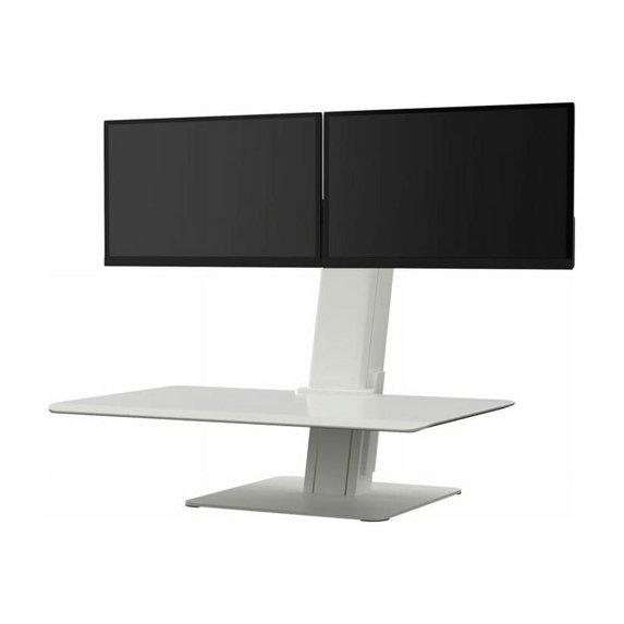 Peripheral Logix QSE2DMW Qs Eco 2.0 Dual Monitor White