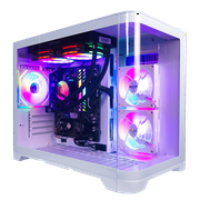 Periphio Atlas AMD PC para Gamer, Refrigeración Líquida Ryzen 5 5600GT (4.4GHz Turbo), Gráficos Radeon RX Vega 7 (Optimizado para Gamer), 16GB RAM, 1TB SSD, Computadora de Escritorio Windows 11, WiFi + Bluetooth, Gamer 1080p