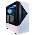 thumbnail image 1 of Periphio Castle Prebuilt Gaming PC - AMD Ryzen 7 5700G CPU (4.6GHz Turbo), 32GB DDR4 RGB RAM, Radeon Vega 8 Graphics, 1TB NVMe Solid State SSD, Windows 11 Gaming Computer Desktop, WiFi + BT, 1 of 10