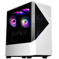 thumbnail image 1 of Periphio Citadel Prebuilt Gaming PC | Radeon RX 6650 XT (8GB) Graphics | Intel Core i5-10400F (4.3GHz Turbo) | 1TB Solid State SSD | 16GB DDR4 RAM | Windows 11 Computer | WiFi + BT, 1 of 8