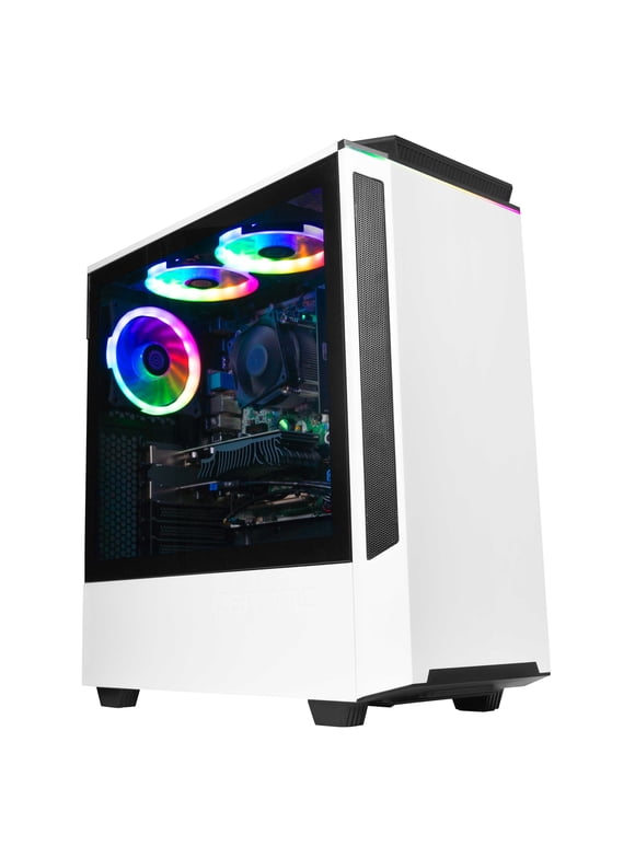 Periphio Ecto Prebuilt Gaming PC - GeForce GT 1030 (2GB) Graphics| Intel Core i5-6500 (3.6GHz Turbo) | 1TB Solid State SSD | 16GB DDR4 RAM | Windows 10 Gaming Desktop Computer | WiFi + BT