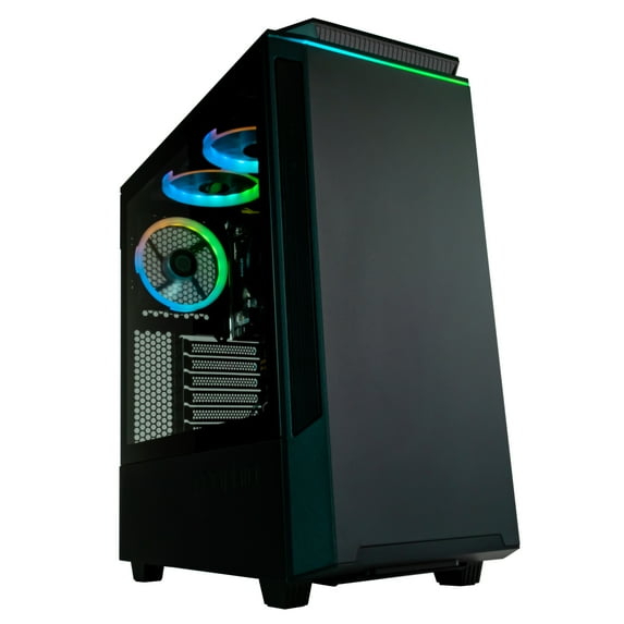 Periphio Reaper Gaming Desktop PC - AMD Ryzen 5 4600G | Radeon Vega 7 Graphics | 1TB Solid State (SSD) | 16GB DDR4 RAM | HD 1080p Gaming | Windows 10 Home Gaming Desktop (Ryzen 5 4600G)