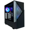 thumbnail image 1 of Periphio Reaper Prebuilt Gaming PC - AMD Ryzen 5 5600G CPU (4.4GHz Turbo), 16GB DDR4 RGB RAM, Radeon Vega 7 Graphics, 4TB NVMe Solid State SSD, Windows 11 Gaming Desktop Computer, WiFi + BT, 1 of 10