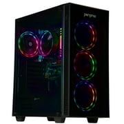 Periphio Terra Prebuilt Gaming PC Computer - AMD Ryzen 5 (4.4GHz Turbo) | Radeon Vega 7 Graphics | 1TB M.2 NVMe SSD | 16GB DDR4 RAM | Windows 11 RGB Gaming Desktop Tower | WiFi + BT