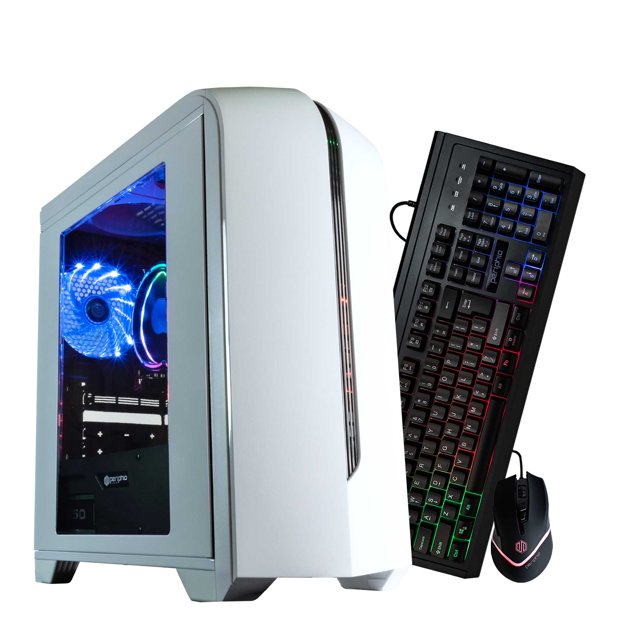 Periphio Warp Gaming PC Computer AMD Ryzen 5 5600G Radeon Vega 7