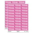 thumbnail image 1 of Perishable Food Mail Shipment Sticker Set - Hot Pink - Gloss Finish - 1.75" Medium, 1 of 7