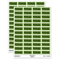 thumbnail image 1 of Perishable Food Mail Shipment Sticker Set - Light Green - Gloss Finish - 1.25" Mini, 1 of 7