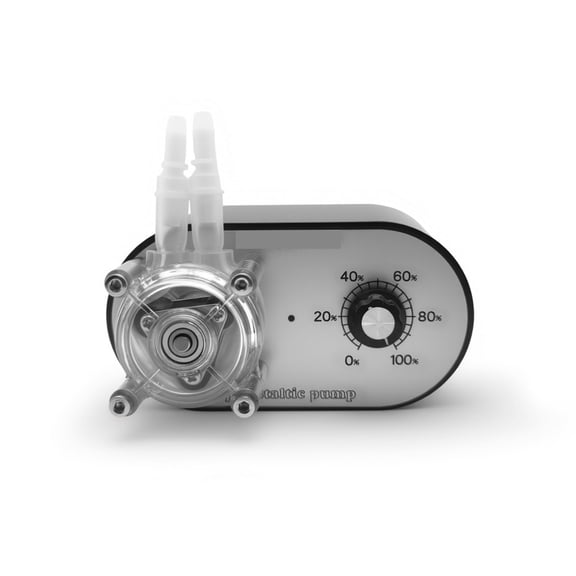 Peristaltic Pump Dosing Pump Adjustable Flow Rate 114-500ml/min With Adaptor ,Easy to Install