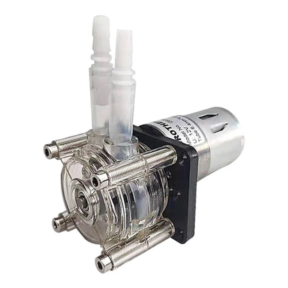 Peristaltic Pump Dosing Pump For Aquarium Lab Analytical Water 0 To 500ml/min ,Easy to Use - L BRACKET_12V