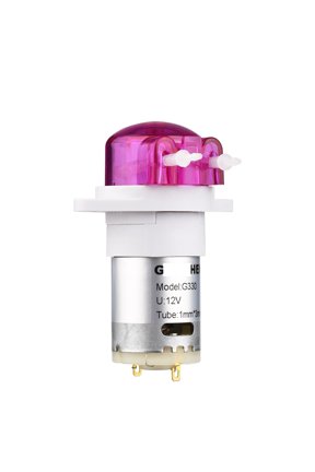 Peristaltic Pump Dosing Pump Mini Pump Liquid Self-priming Water Pump Silicone Tube for Aquarium Tank Lab Chemical Analy ,Adjustable Flow Rate