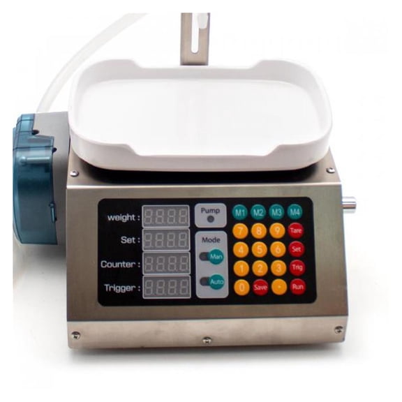 Peristaltic Pump Filling Machine Essential Oil Filler Automatic Weighing Small Quantitative Liquid Nail Polish Accurate ,Support Speed Adjustment