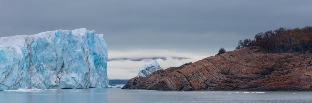 Perito Moreno Glacier Lake Argentino Los Glaciares National Park Santa Cruz Province Patagonia Argentina Canvas Art - Panoramic Images (6 x 18)
